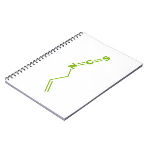 Wasabi Allyl Isothiocyanate Molecular Formula Notebook