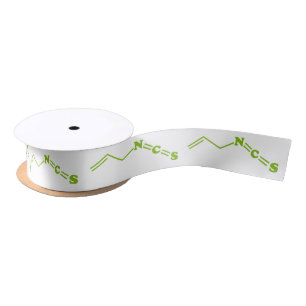 Wasabi Allyl Isothiocyanate Molecular Formula Satin Ribbon