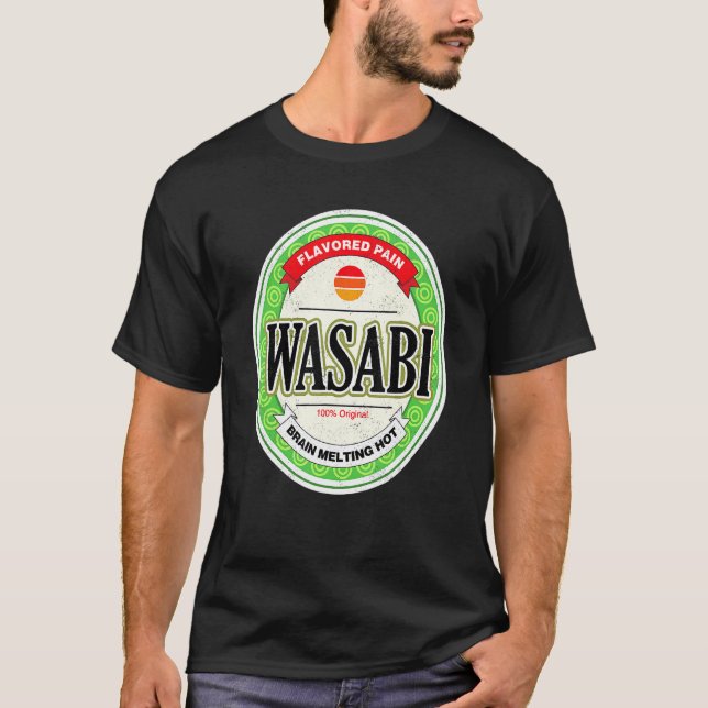 Wasabi Condiments Couples Group Easy Halloween Cos T-Shirt (Front)
