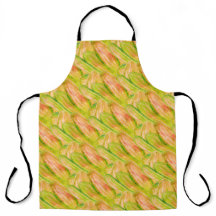 Wasabi Green Earthy Art Abstract Floral