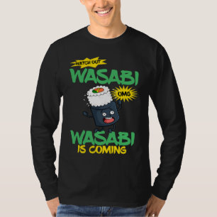 Wasabi Japanese Horseradish Spicy Paste Condiments T-Shirt