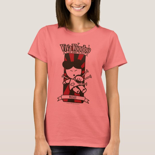"Wasabi" ladies fitted t-shirt (Front)