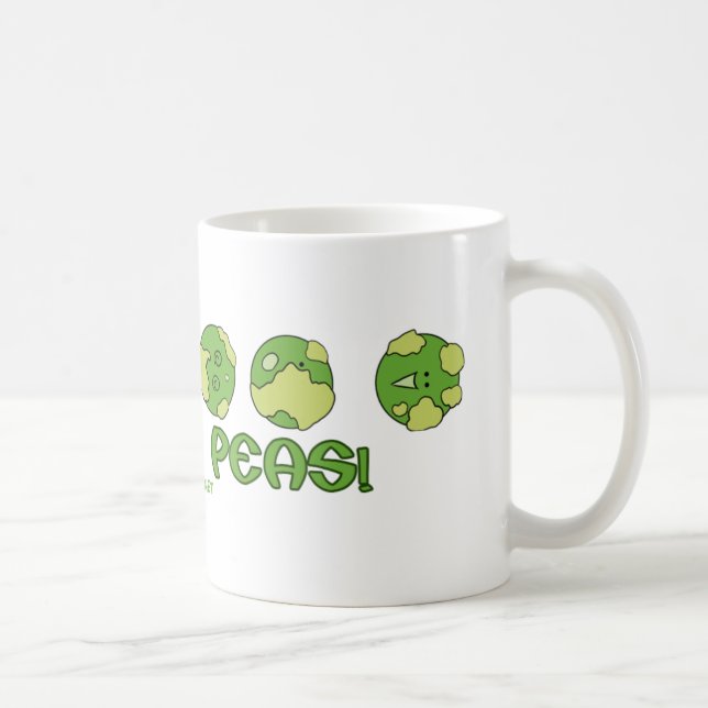 Wasabi PEAS! Coffee Mug (Right)