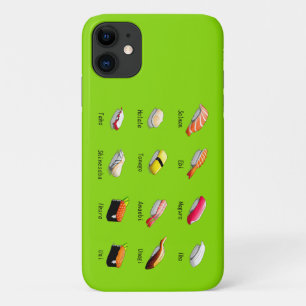 Wasabi sushi Japanese cute food iPhone 11 Case