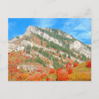 Wasatch Front Mountains, Utah Postcard