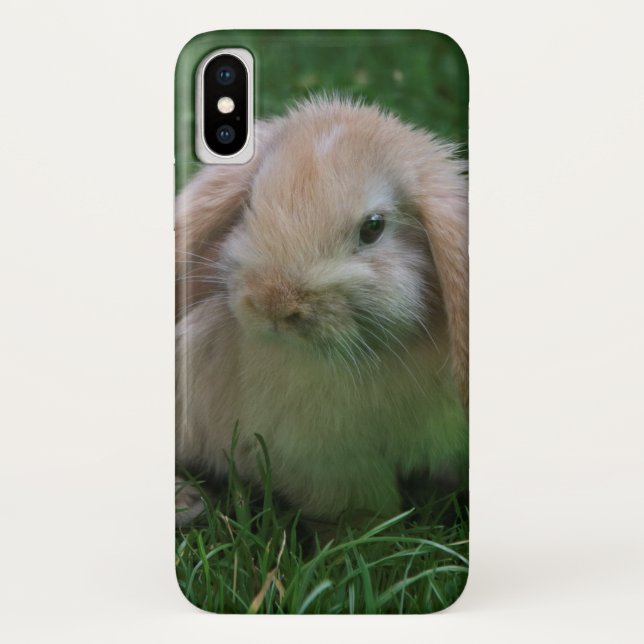 Wascally Wabbit iPhone X Case (Back)