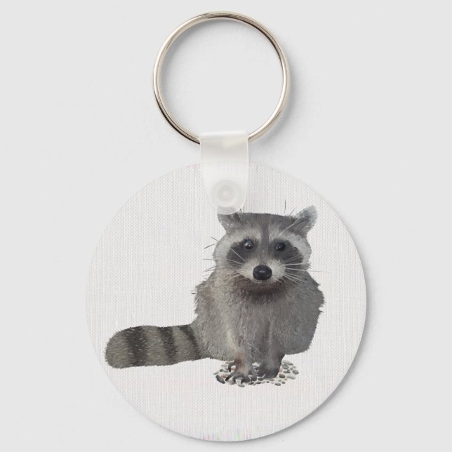 Waschbär  key ring (Front)