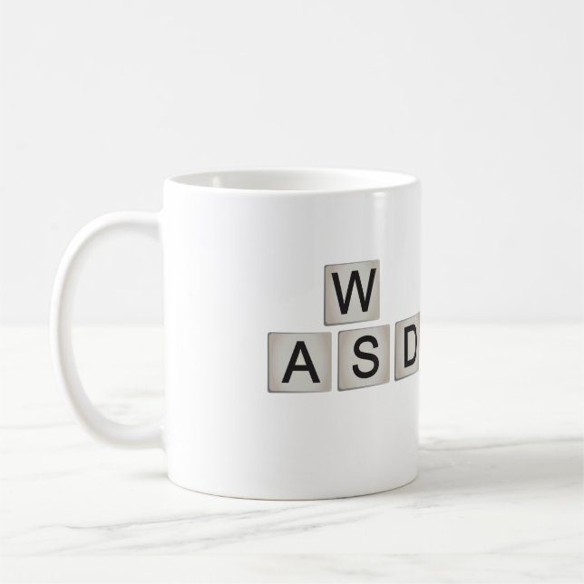 WASD Gamer Mug (Left)