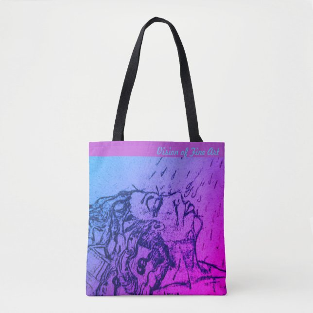 "Wash Away" by Vision of Fine Art Tote Bag (Front)