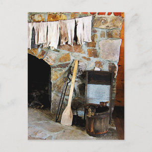 Wash Day Postcard