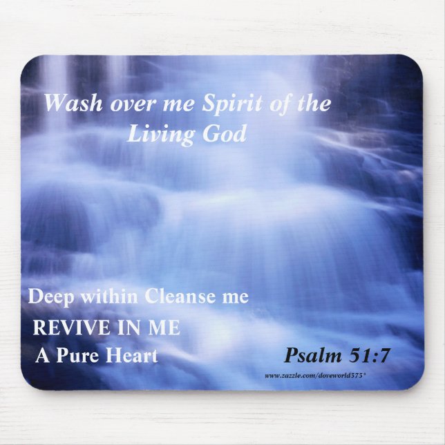 Wash over me ... Mousepad. Mouse Mat (Front)