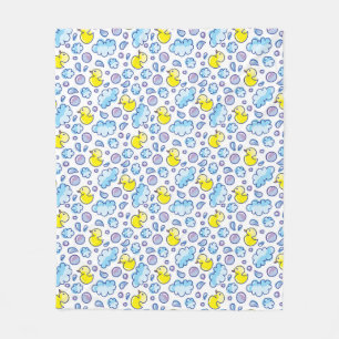 wash pattern fleece blanket