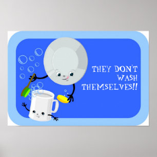 Wash the dishes! poster