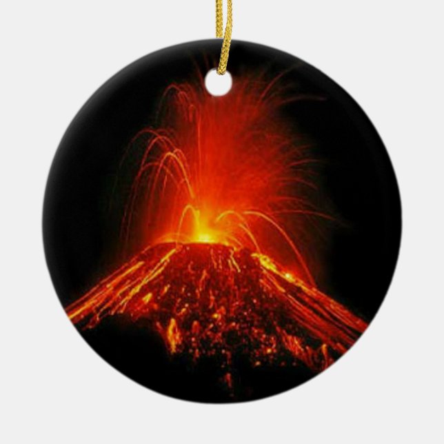 wash volcano 1.png ceramic tree decoration (Front)