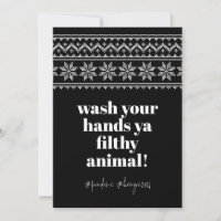 Wash Your Hands 2020 Funny Humour Sweater Stitch