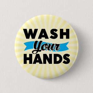 Wash Your Hands Button