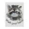 Wash Your Hands Covid Pandemic Cute Racoon Quote