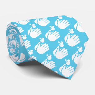 Wash Your Hands - Hand Washing Coronavirus & Flu Tie