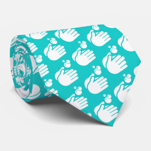 Wash Your Hands - Hand Washing Doctor Nurse & Flu Tie