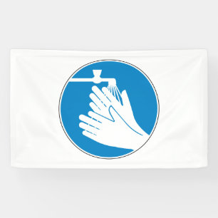 Wash Your Hands (Health and Safety) (Hygiene) Banner