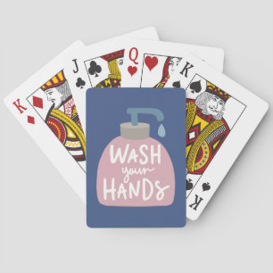 Wash Your Hands Playing Cards