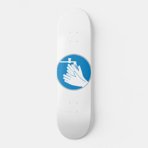 Wash Your Hands Skateboard