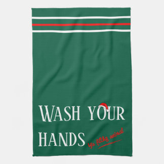 Wash Your Hands Ya Filthy Animal Kitchen Towel