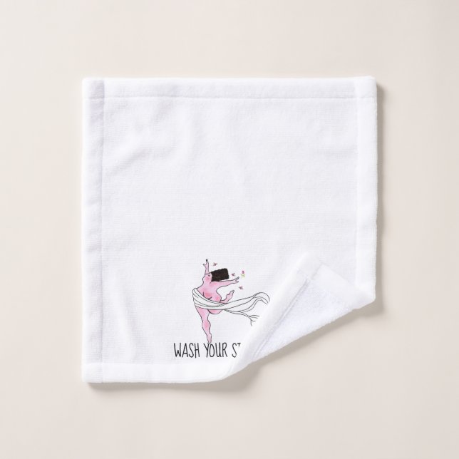 "Wash Your Sins Away” Diva Bath Towel (Wash Cloth)