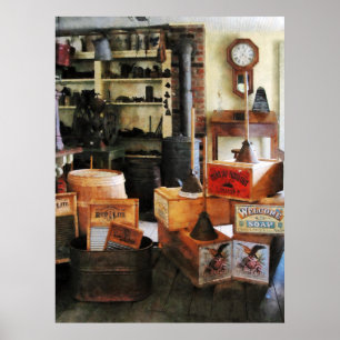 Washboards and Soap Poster