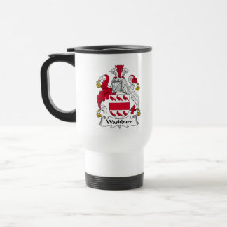 Washburn Family Crest Travel Mug