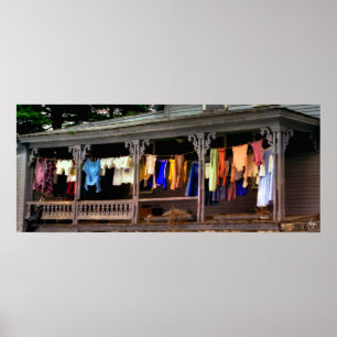 Washday Expressions Alton NH Open Edition Poster