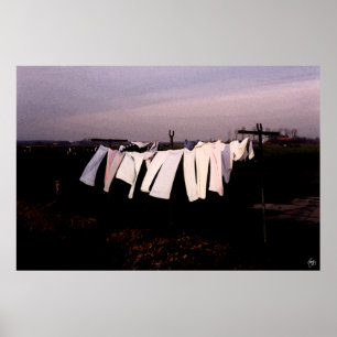 Washday in Amsterdam - Open Edition Print