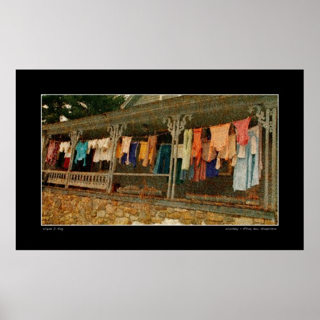 Washday Mindscape Alton NH Poster (Front)