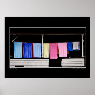Washday Stark New Hampshire Poster
