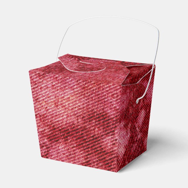 Washed Denim Design #10 @ Emporio Moffa Favour Box (Front Side)