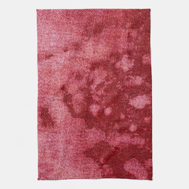 Washed Denim Design #10 @ Emporio Moffa Tea Towel (Vertical)