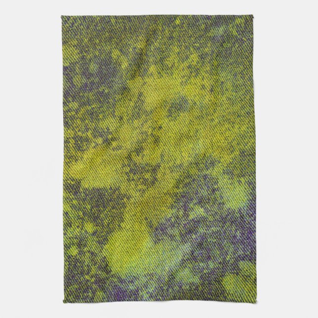 Washed Denim Design #11 @ Emporio Moffa Tea Towel (Vertical)