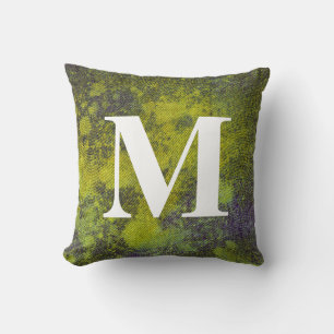 Washed Denim Design #11 with Monogram Cushion