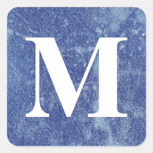 Washed Denim Design #12 @ Emporio Moffa Square Sticker