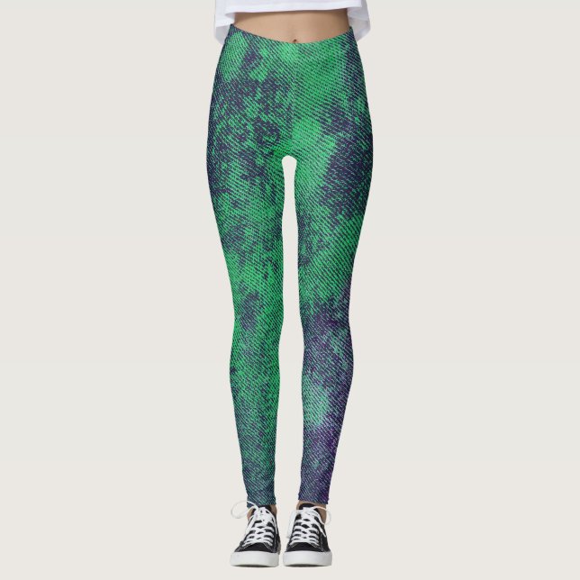 Washed Denim Design #2 @ Emporio Moffa Leggings (Front)