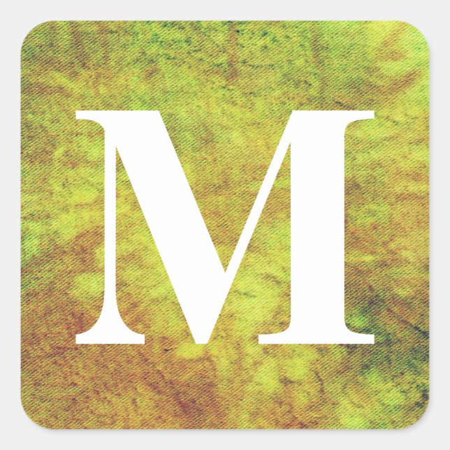 Washed Denim Design #5 @ Emporio Moffa Square Sticker (Front)