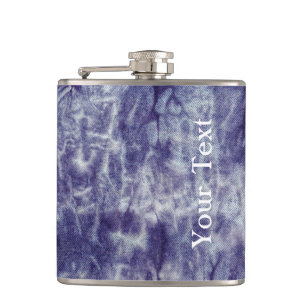Washed Denim Design #6 at Emporio Moffa Hip Flask