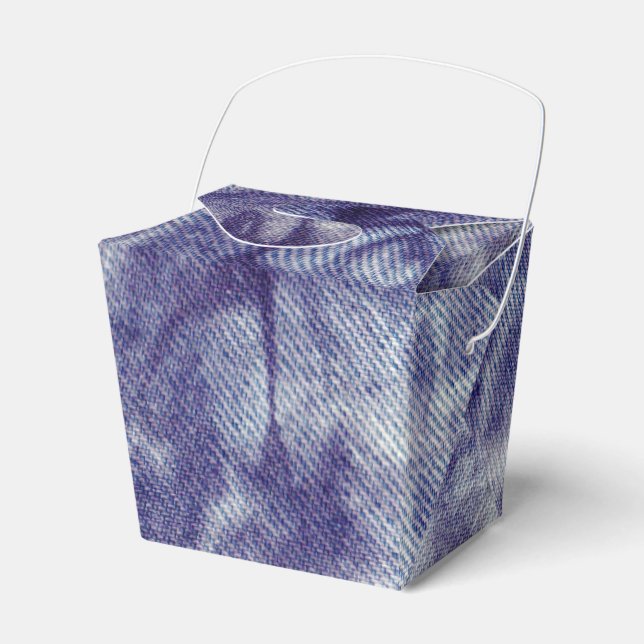 Washed Denim Design #6 @ Emporio Moffa Favour Box (Front Side)