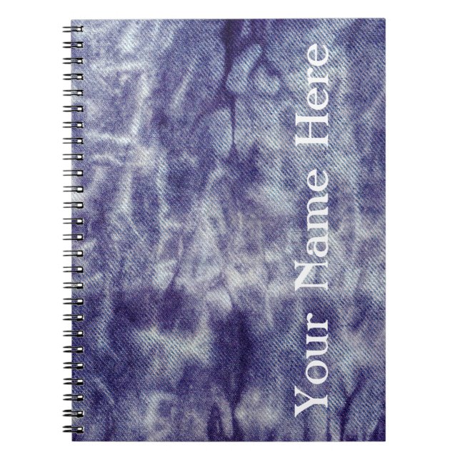 Washed Denim Design #6 @ Emporio Moffa Notebook (Front)