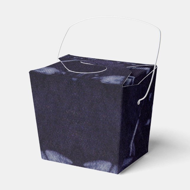 Washed Denim Design #8 @ Emporio Moffa Favour Box (Front Side)