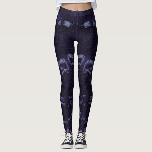 Washed Denim Design #8 @ Emporio Moffa Leggings (Front)