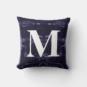 Washed Denim Design #8 with Monogram Cushion