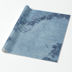 Washed Denim Design #9 at Emporio Moffa Wrapping Paper