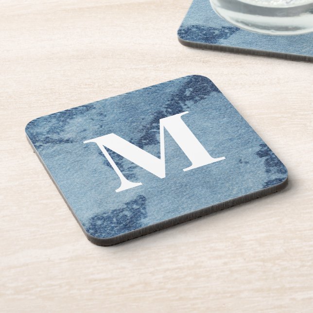 Washed Denim Design #9 @ Emporio Moffa Coaster (Left Side)