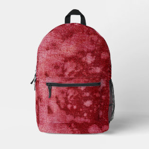 Washed Denim Design No. 10 @ Emporio Moffa Printed Backpack
